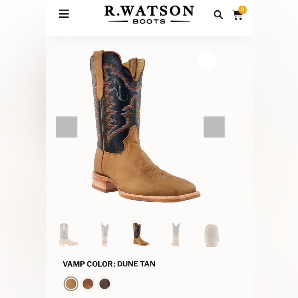 R WATSON BOOTS

Men’s Cowhide Wide Square 11″
SKU RW8030-2